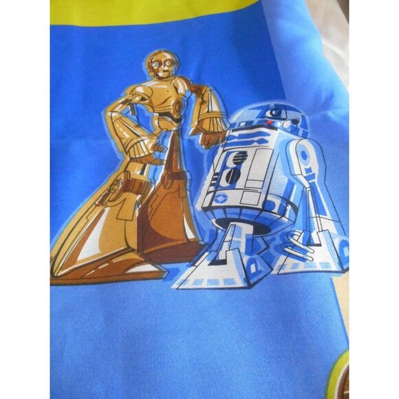 NWOB Star Wars 2005 Dan River Twin Flat Sheet Bedding Vintage USA Made - Picture 3 of 8